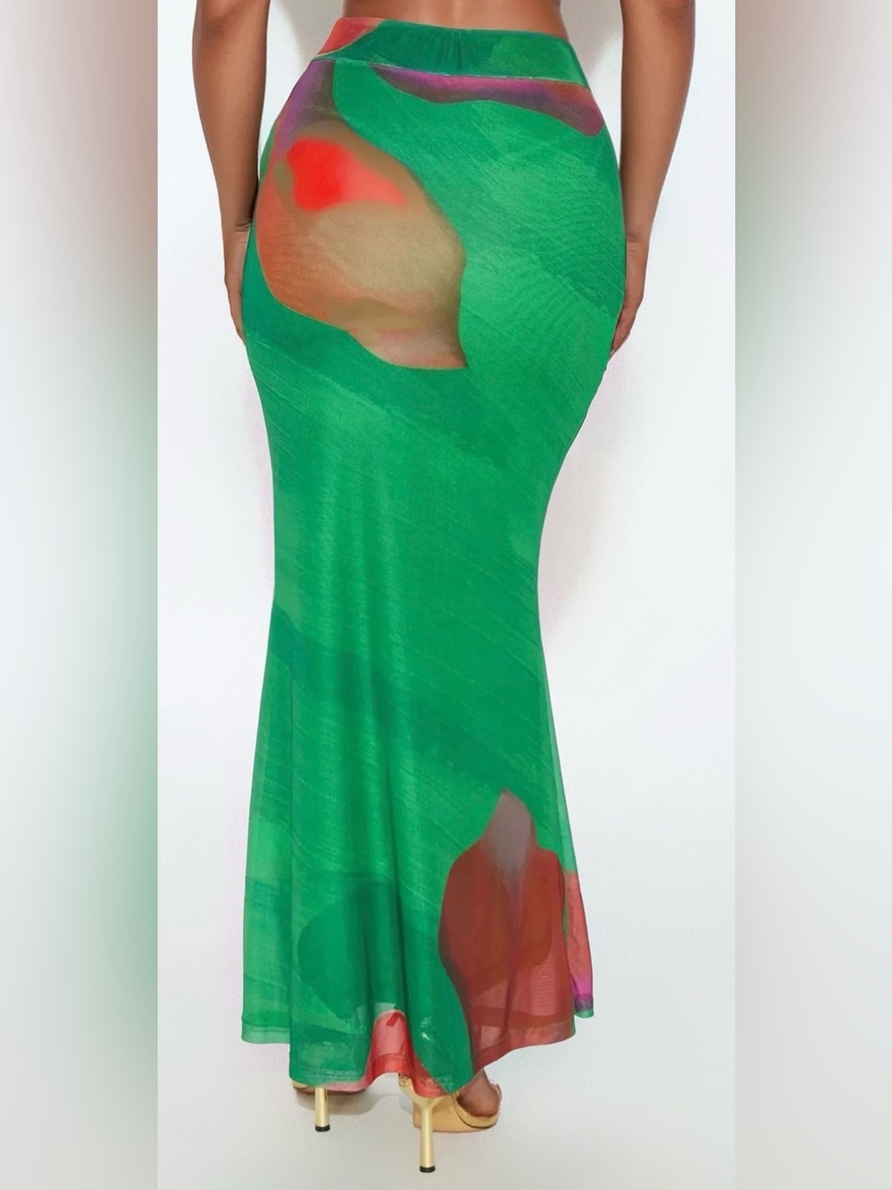 Fashion Nova double lined tube top & Mesh Maxi Skirt❤️ - Picture 3 of 10